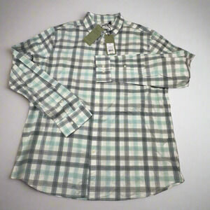 Goodfellow & Co Men’s Plaid Button-Up Shirt – Size XL – New